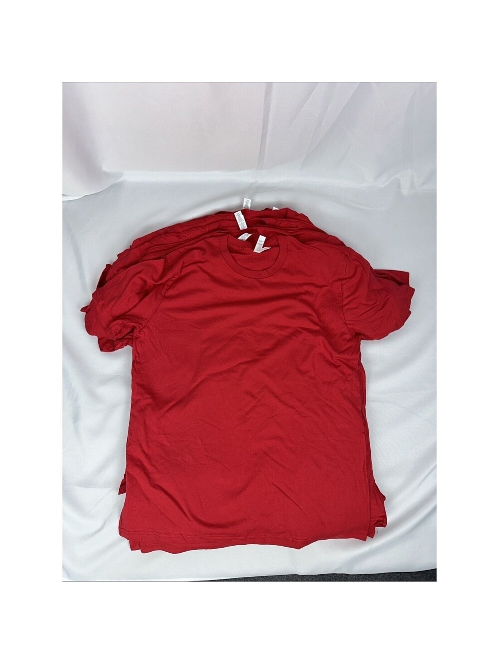 NWT Royal Apparel Mens L Red Crewneck T-Shirt Lot of 10
